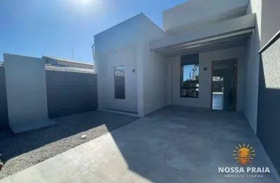 Casa com 3 dormitórios à venda, 77 m² por r$ 420.000,00 - paese - itapoá/sc
