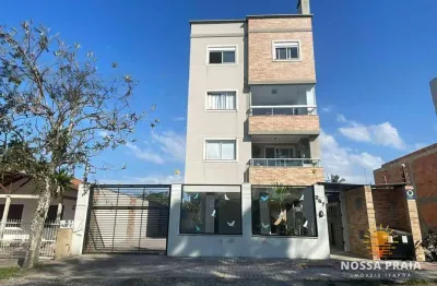 Pronto para morar! apartamento mobiliado e equipado a apenas 250 metros do mar! à venda, 83 m² por r$ 469.000 - mariluz - itapoá/sc