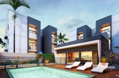 Apartamento com 2 dormitórios à venda, 52 m² por r$ 299.000,00 - jardim da barra - itapoá/sc