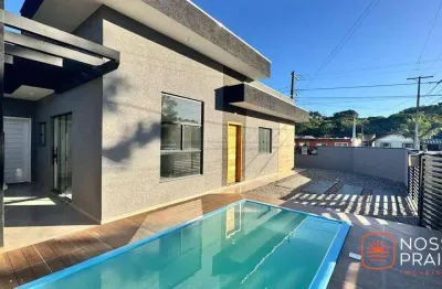 Casa com 3 dormitórios à venda, 76 m² por r$ 480.000,00 - itapoá - itapoá/sc
