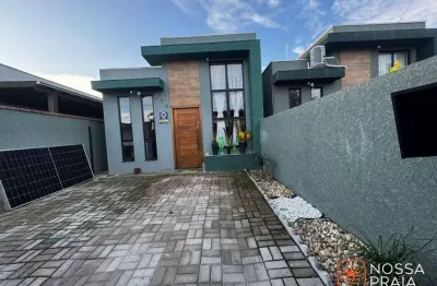 Casa com 3 dormitórios à venda,próxima ao centro 86 m² por r$ 549.900 - residencial príncipe - itapoá/sc