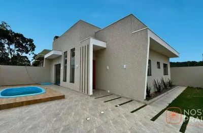 Casa com 3 dormitórios à venda, 88 m² por r$ 500.000,00 - princesa do mar - itapoá/sc