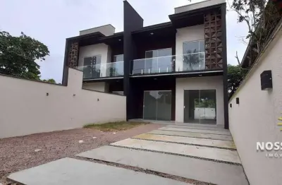 Sobrado com 3 dormitórios à venda, 121 m² por r$ 560.000,00 - princesa do mar - itapoá/sc