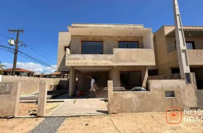 Sobrado com 3 dormitórios à venda, 121 m² por r$ 929.000,00 - cambiju - itapoá/sc