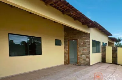 Casa com 3 dormitórios à venda, 87 m² por r$ 380.000,00 - jardim perola do atlântico - itapoá/sc