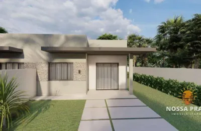 Casa com 2 dormitórios à venda, por r$ 329.000 - brasília - itapoá/sc