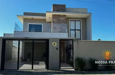 Sobrado com 5 dormitórios à venda, 232 m² por r$ 1.450.000,00 - itapema do sai ii - itapoá/sc