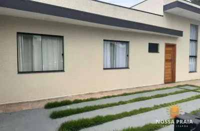 Casa com 3 dormitórios à venda, 77 m² por r$ 689.000,00 - princesa do mar - itapoá/sc