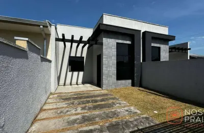 Casa com 3 dormitórios à venda, 80 m² por r$ 420.000,00 - cambiju - itapoá/sc