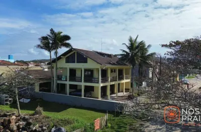 Sobrado mobiliado frente-mar com 5 dormitórios à venda, 343 m² por r$ 1.200.000 - itapoá - itapoá/sc