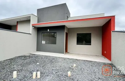 Casa com 2 dormitórios à venda, 52 m² por r$ 263.000,00 - são jose - itapoá/sc