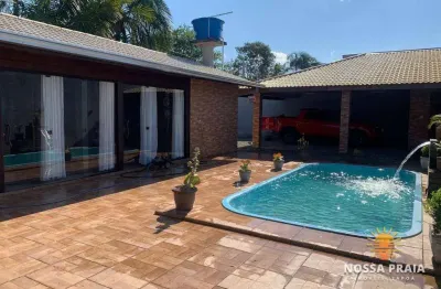 Casa com 3 dormitórios à venda, 190 m² por r$ 600.000,00 - brasília - itapoá/sc