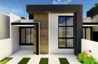 Casa com 2 dormitórios à venda, 61 m² por r$ 329.000,00 - princesa do mar - itapoá/sc