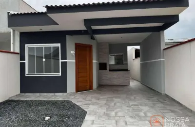 Casa com 3 dormitórios à venda, 88 m² por r$ 420.000,00 - residencial príncipe - itapoá/sc