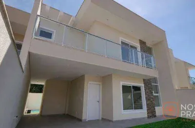 Sobrado com 3 dormitórios à venda, 149 m² por r$ 749.900,00 - itapema do sai - itapoá/sc