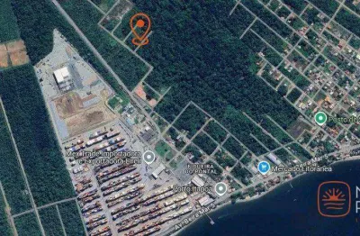 2 terrenos à venda, cada um com 448 m² por r$ 90.000 - santa terezinha - itapoá/sc