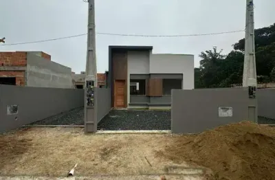 Casa com 2 dormitórios à venda, 47 m² por r$ 250.000,00 - jardim da barra - itapoá/sc