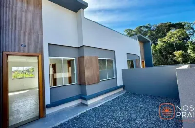 Casa com 2 dormitórios à venda, 47 m² por r$ 260.000,00 - jardim da barra - itapoá/sc