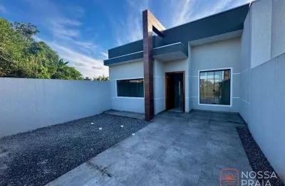 Casa com 2 dormitórios à venda, 60 m² por r$ 340.000,00 - uirapuru - itapoá/sc
