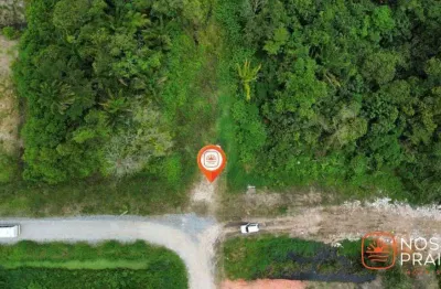 Terreno à venda, 187 m² por r$ 80.000,00 - diamantina - itapoá/sc