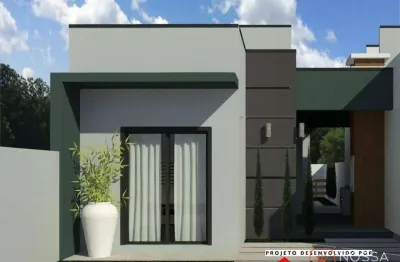 Casa com 3 dormitórios à venda, 75 m² por r$ 550.000,00 - paese - itapoá/sc