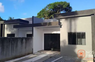 Casa com 2 dormitórios à venda, 55 m² por r$ 320.000 - praia dos veleiros - itapoá/sc
