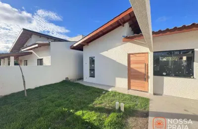 Casa com 2 dormitórios à venda, 61 m² por R$ 365.000,00 - Brandalize - Itapoá/SC