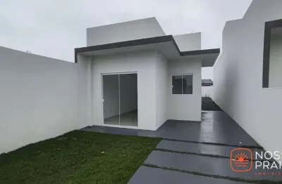 Casa com 2 dormitórios à venda, 53 m² por r$ 310.000 - jardim da barra - itapoá/sc