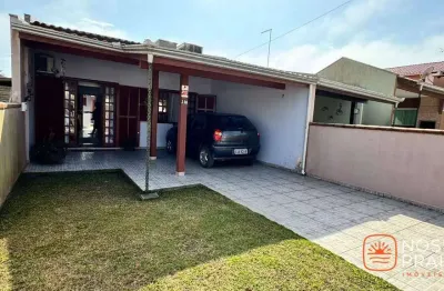 Casa com 2 dormitórios à venda, 80 m² por r$ 450.000,00 - brasília - itapoá/sc