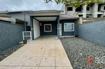 Casa com 2 dormitórios à venda, 76 m² por r$ 424.000,00 - paese - itapoá/sc