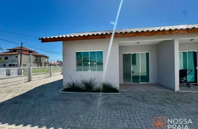 Casa com 2 dormitórios à venda, 55 m² por r$ 249.000 - jardim perola do atlântico - itapoá/sc