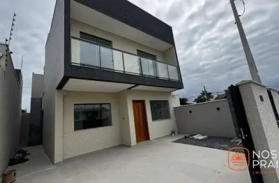 Sobrado com 4 dormitórios à venda, 114 m² por r$ 689.000 - itapema do norte gleba ii - itapoá/sc