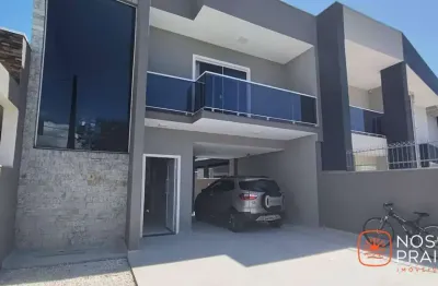 Sobrado com 3 dormitórios à venda, 175 m² por R$ 980.000 - Jardim Perola do Atlântico - Itapoá/SC
