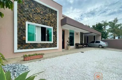 Casa a 150 metros da praia com 3 dormitórios à venda, 176 m² por r$ 1.200.000 - princesa do mar - itapoá/sc