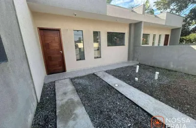 Casa com 2 dormitórios à venda, 55 m² por r$ 277.000,00 - santa clara - itapoá/sc