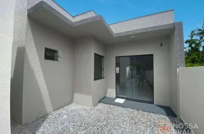 Casa com 2 dormitórios à venda, 57 m² por r$ 259.000,00 - são jose - itapoá/sc