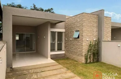 Casa com 3 dormitórios à venda, 90 m² por r$ 468.000,00 - são jose - itapoá/sc