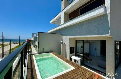 Cobertura com 3 dormitórios à venda, 111 m² por r$ 900.000,00 - volta ao mundo i - itapoá/sc
