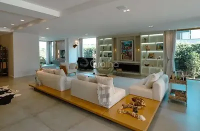 Casa em condomínio fechado com 5 quartos à venda na estrada haroldo soares glavan, 1766, cacupé, florianópolis, 1018 m2 por r$ 14.300.000