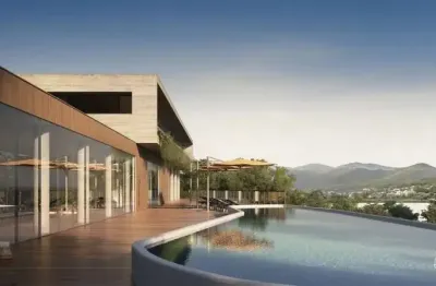 Casa em condomínio fechado com 4 quartos à venda na estrada haroldo soares glavan, 1245, cacupé, florianópolis, 406 m2 por r$ 9.900.000