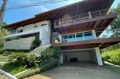 Casa em condomínio fechado com 6 quartos à venda na rua gécio de souza e silva, 67, sambaqui, florianópolis, 812 m2 por r$ 9.900.000