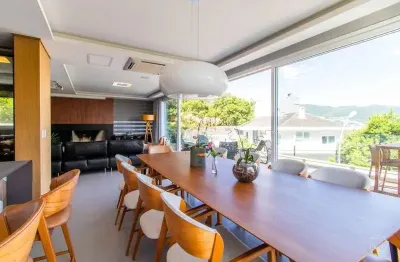 Casa em condomínio fechado com 4 quartos à venda na estrada haroldo soares glavan, 913, cacupé, florianópolis, 515 m2 por r$ 9.900.000