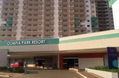 Fração ideal de apartamento comercial 46 m² (unid. 407 - olímpia park resort) - santa ifigênia - olímpia - sp