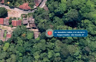 Terreno 420 m² (próx. à praia de paranapuã) - parque prainha - são vicente - sp