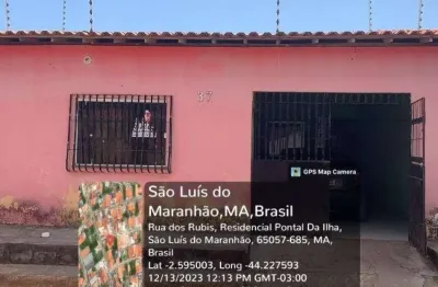 Casa com 3 quartos à venda na Rua das Flores, 37, Pontal da Ilha, São Luís