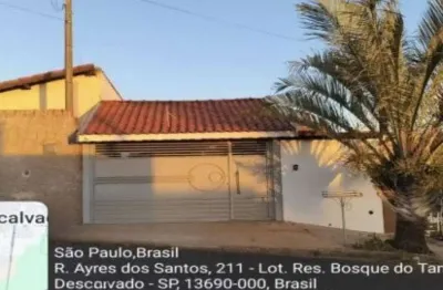 Casa 64 m² - descalvado-sp - rua ayres dos santos, 211 - residencial bosque do tamanduá