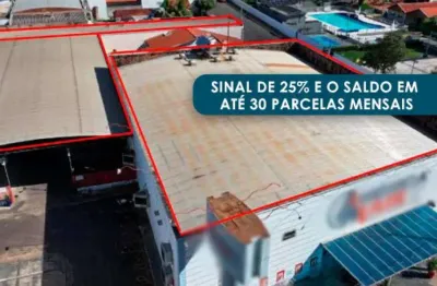 Galpão comercial com 1.289 m² (área construída) - centro - paranaíba - ms