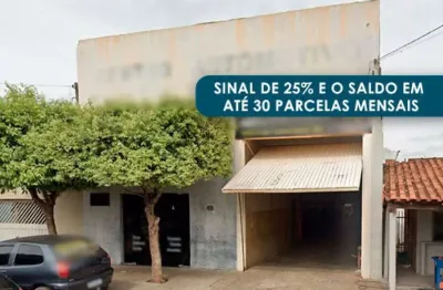 Imóveis comercial e residencial em terreno de 500 m² - nossa senhora aparecida - três lagoas - ms