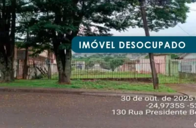 Terreno 621 m² - cascavel-pr - rua presidente bernardes, 140 - neva