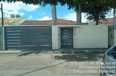 Casa com 3 quartos à venda na Travessa Felicidade, 80, Vila Bandeirante, Campo Grande
